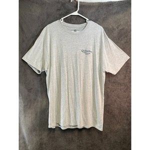 Quiksilver Waterman Collection Short Sleeve Surfing Beach T-Shirt Gray Size XL